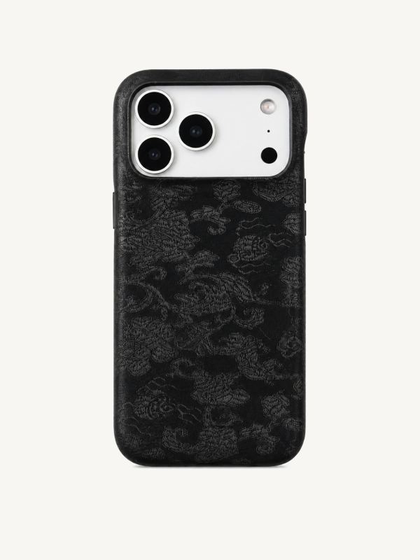 Brocade Case in Black