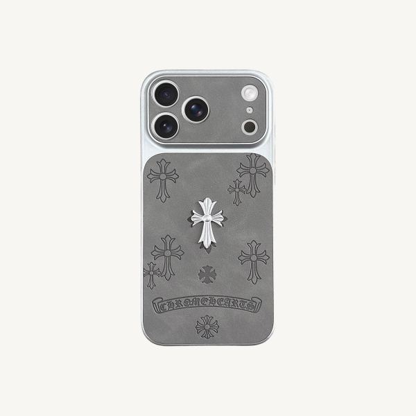 Cross Pendant Case in Silver (iPhone)