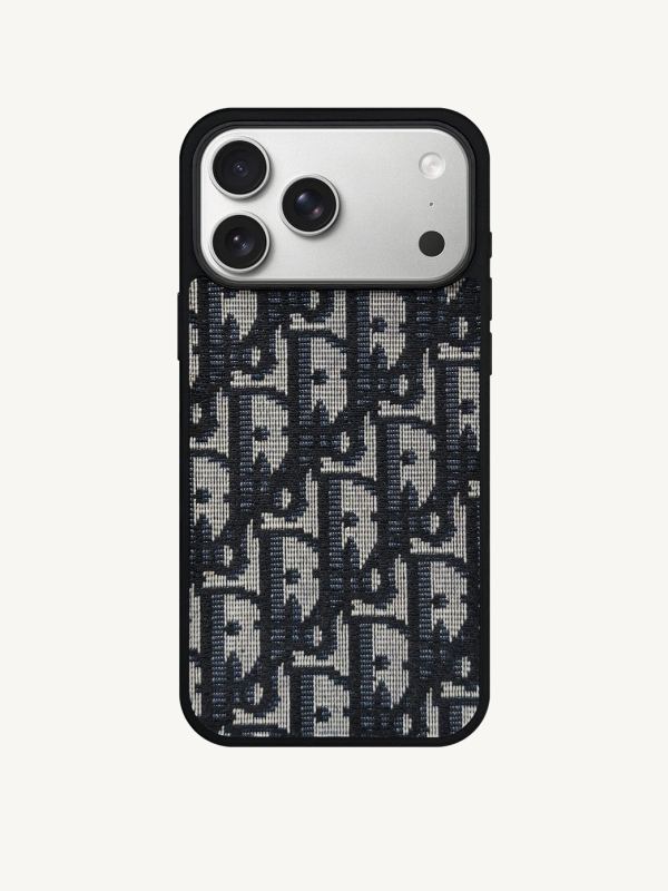 Monogram Case in Black (iPhone)
