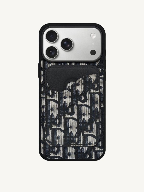 Monogram with MagSafe Cardholder in Black (iPhone)