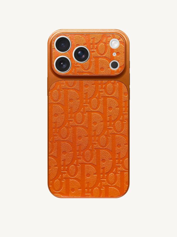 Monogram Case in Orange (iPhone)