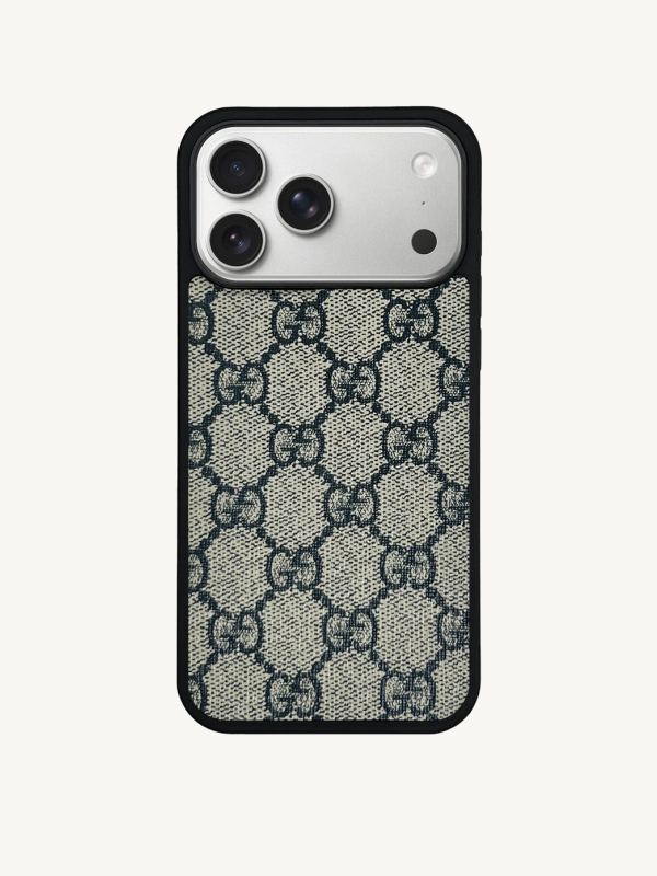 Monogram Case in Blue (iPhone)