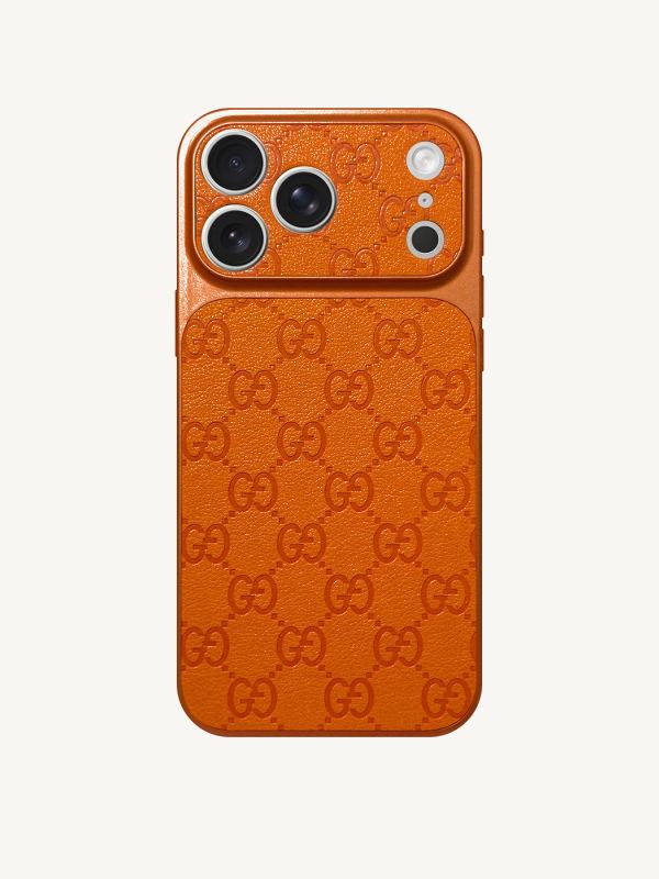 Monogram Case in Orange (iPhone)