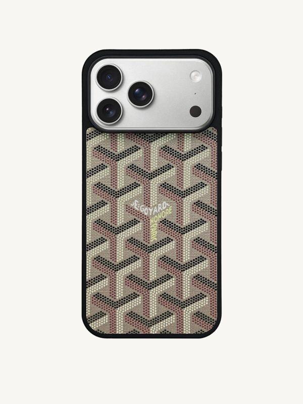 Monogram Case in Beige (iPhone)