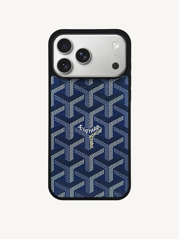Monogram Case in Blue (iPhone)
