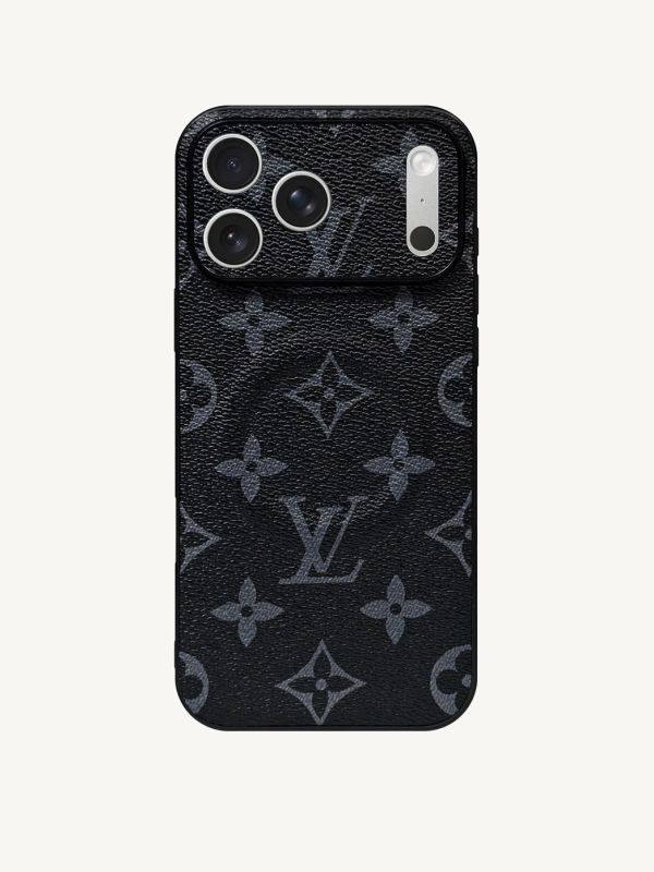 Monogram Fully Covered MagSafe Case in Black (iPhone)