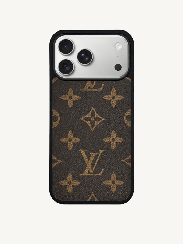 Monogram Case in Brown (iPhone)